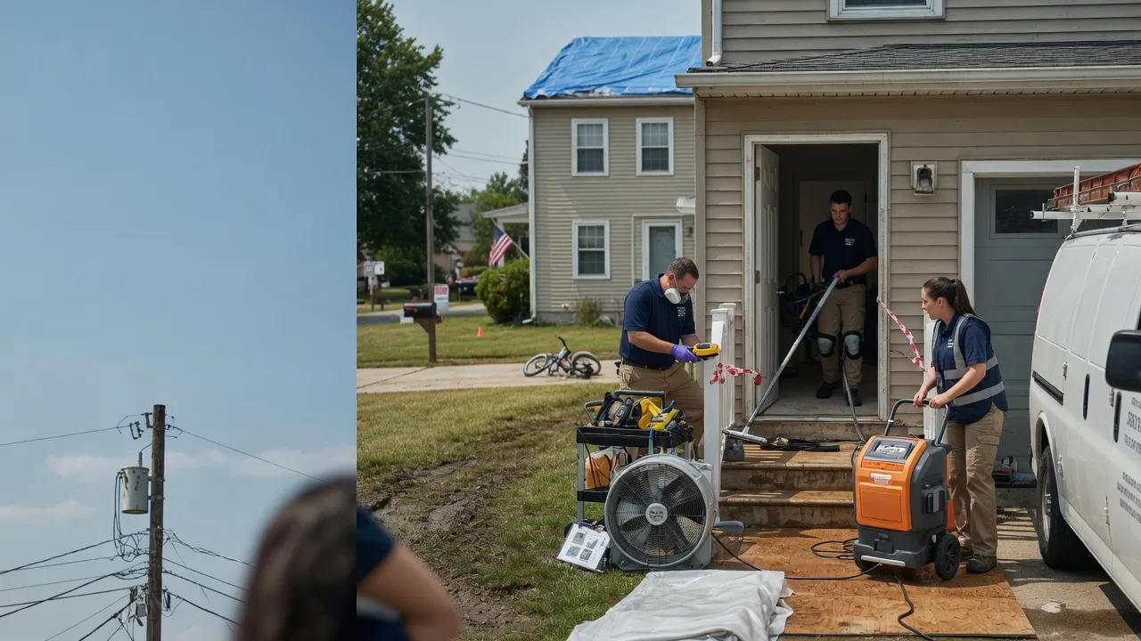 Water Damage Repair in Saraland, AL near me